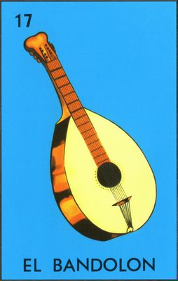 El Bandolon - Traditional Mexican Lotería Card #17